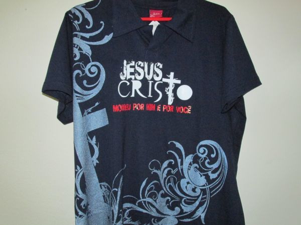 Camisa  Estampada Jesus Cristo