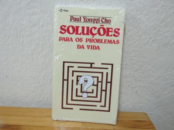 Livro Soluções para os Problemas da Vida -  Paul Yoggi Cho